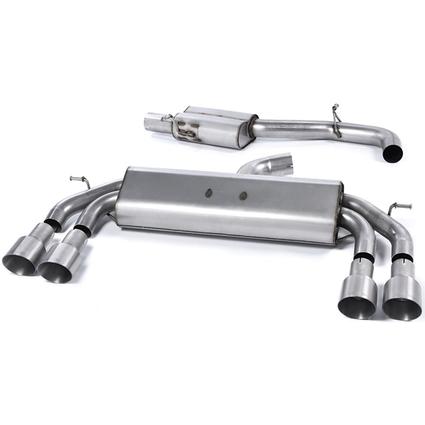 Milltek Cat-back Audi S3 2.0 TFSI quattro Sportback 8V/8V.2 (Non-GPF Equipped Models Only)