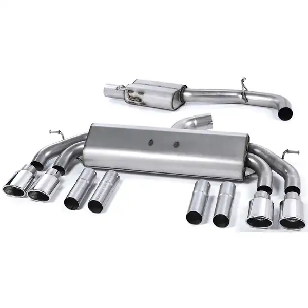 Milltek Cat-back Audi S3 2.0 TFSI quattro Saloon & Cabrio 8V/8V.2 (Non-GPF Equipped Models Only)