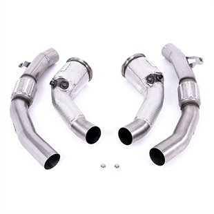 Milltek Large Bore Downpipes & De-Cat Audi RS6 C8 (Non OPF/GPF Models - USA/ROW Models)