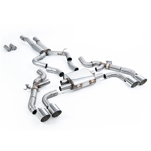 Milltek OPF/GPF Bakre System Med GT-115 Polerte Enderør Til BMW X3 X3M / X3M Comp (G01)
