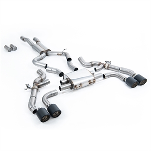 Milltek OPF/GPF Baksystem med JET-115 Carbonenderør til BMW X3 X3M / X3M Comp (G01)