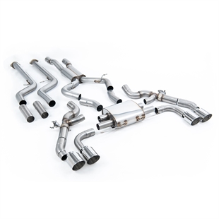 Milltek LCI - Primært Cat-Back System med Polerte Enderør BMW X4 G02