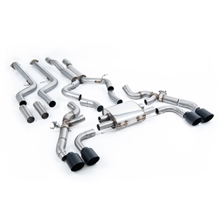Milltek LCI - Primært Cat-Back System med Cerakote Svarte Trims BMW X3 G01