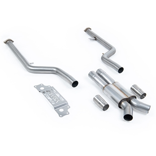 Milltek GPF/OPF Bypass - Resonert til OE Axel Bak Kun BMW 2 Series M2 Coupe