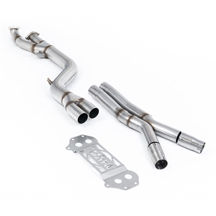 Milltek GPF/OPF Bypass - X-rør til Kun OE Axle Back BMW 3-serie G80/G81 M3 & M3 Competition S58
