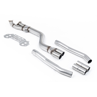 Milltek GPF/OPF Bypass - Ikke Resonansdempet til Kun Milltek Axle Back BMW 3-serie G80/G81 M3 & M3 Competition S58