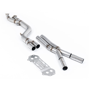 Milltek PF/OPF Bypass - X-rør til Kun Milltek Axle Back BMW 3-serie G80/G81 M3 & M3 Competition S58