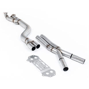 Milltek Sekundær Katalysator Bypass - X Pipe til Milltek Axle Back Kun BMW 3 Serie G80/G81 M3 & M3