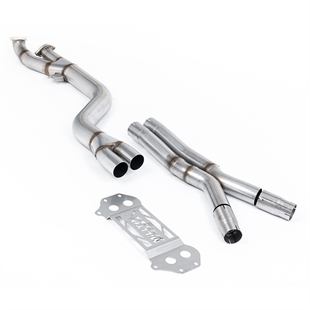 Milltek Sekundær Katalysator Bypass - X Pipe til OE Axle Back Kun BMW 3 Serie G80/G81 M3 & M3