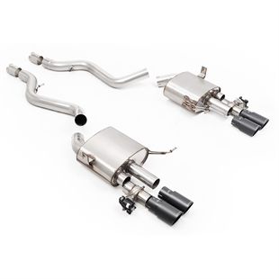 Milltek V2 Ventilstyrt Eksosanlegg Med Cerakote Sorte Enderør Til BMW 3-serie E90 M3 4,0 V8 Sedan