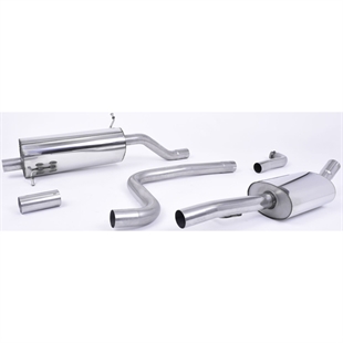 Milltek Cat-back Ford Fiesta Mk8 1.0T EcoBoost ST-Line 3 & 5 Door (Non-OPF/GPF Models Only)