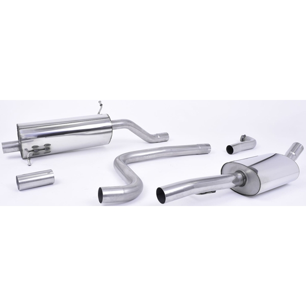 Milltek Cat-back Ford Fiesta Mk8 1.0T EcoBoost ST-Line 3 & 5 Door (Non-OPF/GPF Models Only)