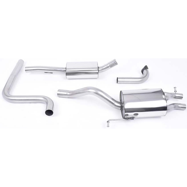 Milltek Cat-back Ford Fiesta Mk7/Mk7.5 1.0T EcoBoost (100/125/140PS)