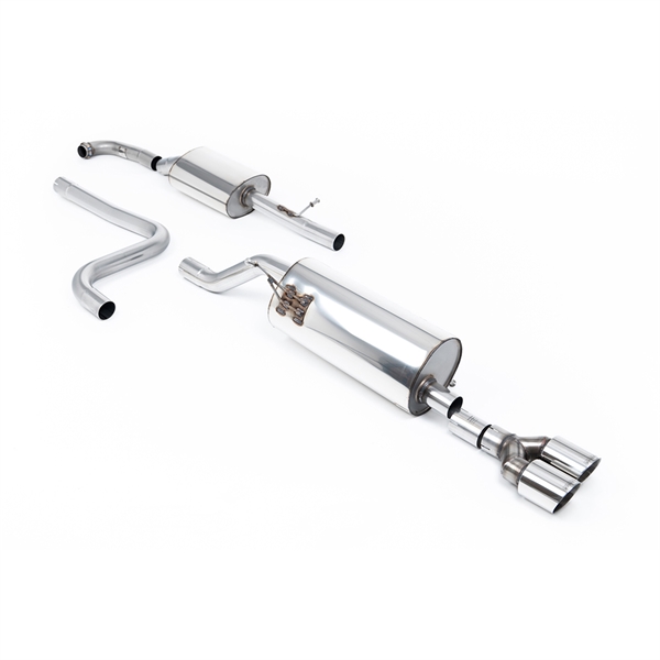 Milltek Cat-back Ford Fiesta Mk8 1.0T EcoBoost ST-Line 3 & 5 Door (Non-OPF/GPF Models Only)