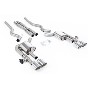 Milltek Catback Ford Mustang 5.0 V8 Dark Horse (S650 Fastback)