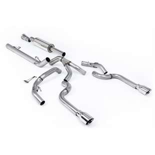 Milltek Road+ Cat-Back med Doble Polerte Enderør Ford F150 5.0 V8 Supercrew