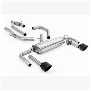 Milltek Ikke Resonansdempet Ventilstyrt Cat-back med Cerakote Svarte Endestusser Hyundai/Kia Elantra N