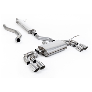 Milltek OPF/GPF-Back-System med Polerte Enderør til Land Rover Defender 130 2.0 I4 P300 & P400e