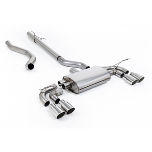 Milltek Ikke-Resonansdempet OPF/GPF-Back-System med Polerte Enderør til Land Rover Defender 130 2.0 I4 P300 & P400e