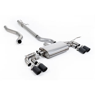 Milltek Ikke-Resonansdempet OPF/GPF-Back-System med Karbon-Enderør til Land Rover Defender 130 2.0 I4 P300 & P400e