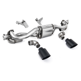Milltek Partikkelfilter-Back Med Cerakote Sorte Enderør Porsche Cayman