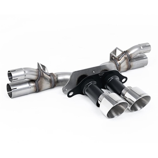 Milltek Bakre Lyddemper Bypass med Polerte Endestykker Porsche 991.2 GT3 & GT3 RS