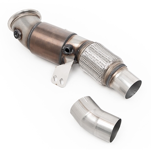 Milltek Large Bore Downpipe og Hi-Flow Sportskatalysator Til BMW 2-serie M240i Coupé