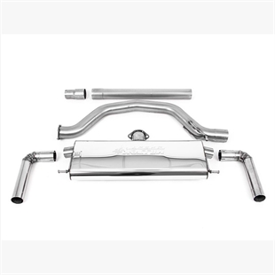 Milltek 80mm OPF/GPF Bakre Eksosanlegg med Carbon Jet-115 Endestusser VW Golf Mk8 GTi
