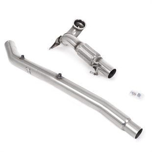 Milltek Large-bore Downpipe og De-cat - Passer til OE System Audi S3