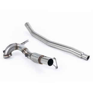 Milltek Stor Diameter Downpipe og Hi-Flow Sports Cat (For OE Cat-Back) VW Arteon 2.0 TSI (USA Non Valved/Nedovervendte Enderør)