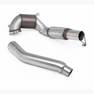 Milltek Stor Diameter Downpipe og Hi-Flow Sports Cat (For OE Cat-Back) VW Golf GTI Mk8