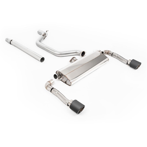 Milltek Partikkelfilter-bak System med Karbon GT-115 Enderør Seat Leon Cupra 2.0 TSI 245ps (GPF Modeller)
