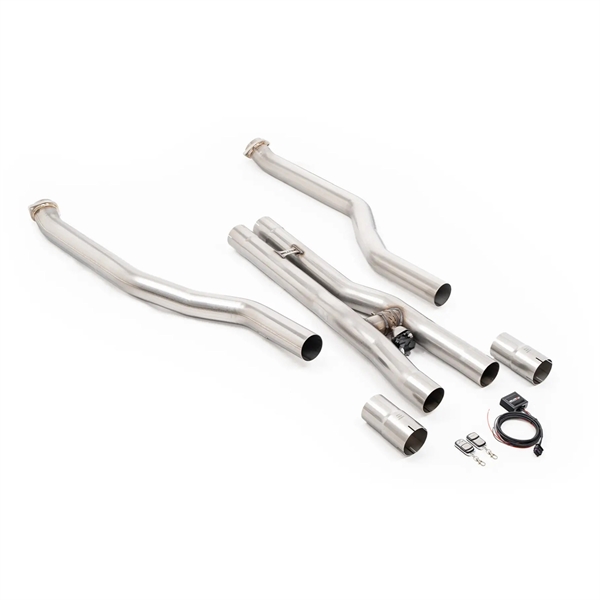 Milltek Sekundær Katalysator Bypass - For Milltek Axle Back og Downpipes BMW 5 Serie M5 G90/G99