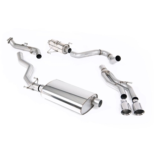 Milltek Resonated Catback med 2 x GT-100 Polerte Enderør Toyota Tacoma 2.4L Turbo Hybrid