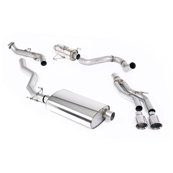 Milltek Resonated Catback med 2 x GT-100 Polerte Enderør Toyota Tacoma 2.4L Turbo Hybrid