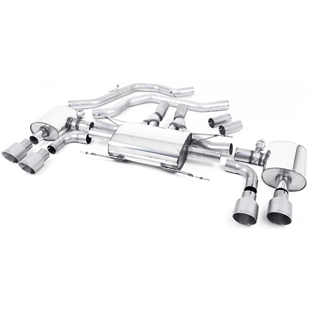 Milltek Cat-back Alfa Romeo Giulia Quadrifoglio 2.9 V6 Bi-Turbo (Non OPF/GPF Models)
