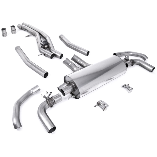 Milltek Cat-back Audi SQ7 4.0 V8 TT (Bensinbiler med OPF/GPF)