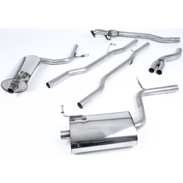 Milltek Cat-back Audi A4 1.8T B6 quattro Saloon - Avant 163BHP (5 speed)