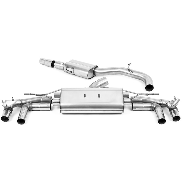 Milltek Cat-back Audi S3 2.0TFSI Quattro Sportback 310PS 8Y (OPF/GPF Models Only)