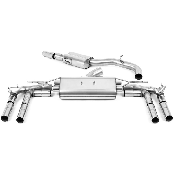 Milltek Cat-back Audi S3 2.0TFSI Quattro Saloon/Sedan 310PS 8Y (OPF/GPF Models Only)