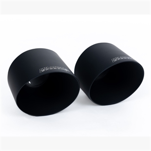 Milltek (Ikke GPF Modeller) - Ikke-Resonert (Høyere) Cat-back med Cerakote Svarte Enderør Hyundai/Kia Veloster N