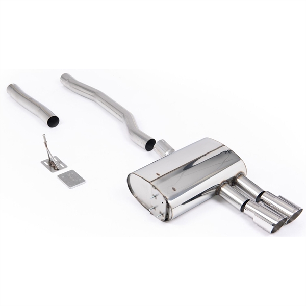 Milltek Particulate Filter-back New Mini Mk3 (F56) Mini Cooper S - Polished