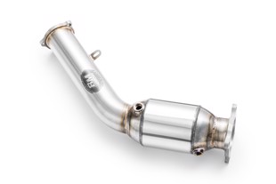 RM Motors Downpipe AUDI A4, A5 B8 2.0 TFSI + KATALIZATOR Emission standard - Euro 4, Capacity - 100 cpsi