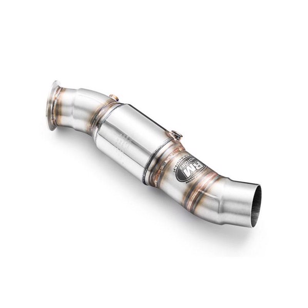 RM Motors Downpipe BMW F06, F12, F13 640i, 640ix N55 + CATALYST Emission standard - Euro 4, Capacity - 200 cpsi