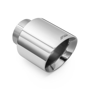 RM Motors RM Motors polished stainless steel tip KSCP/DS Inlet diameter - 50 mm, Tip diameter - 76 mm, Including the clamp - No