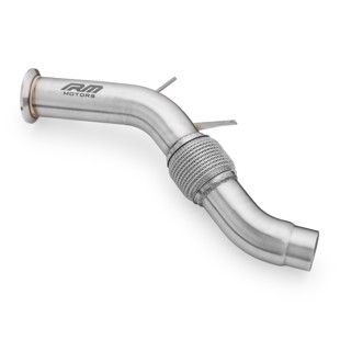 RM Motors Downpipe BMW E70 X5 30dx, 40dx N57, N57S