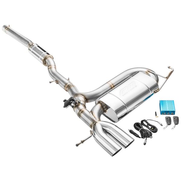 RM Motors Catback - Middle and End Silencer Audi TT 8N 1.8T