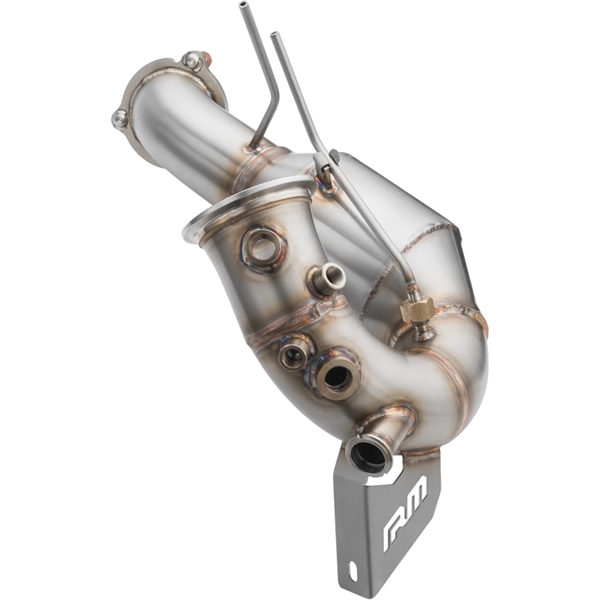 RM Motors Downpipe AUDI A5 S5 / Cabriolet / Sportback / Coupe 3.0 TDI – No Catalytic Converter With Silencer & No Heat Shield