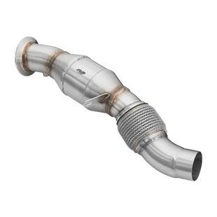 RM Motors Downpipe BMW E63, E64 635d M57N2 +SILENCER