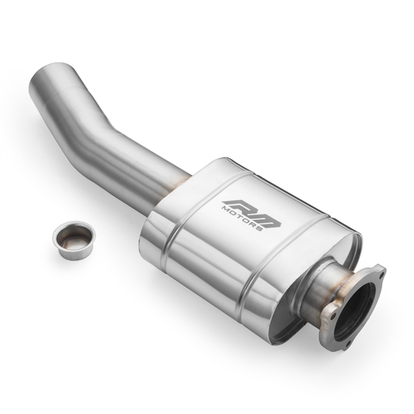 RM Motors Downpipe Decat Audi A6 S6 / Avant / Sportback / Avant Quattro 3.0 TDI +EGR Plug Med Lyddemper